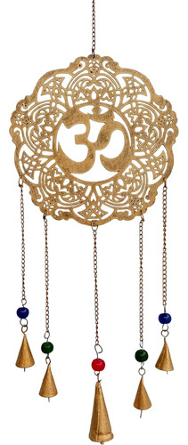 ~? Mie Creations Hindu Om Wall Hanging Décor Con Campanas Rú