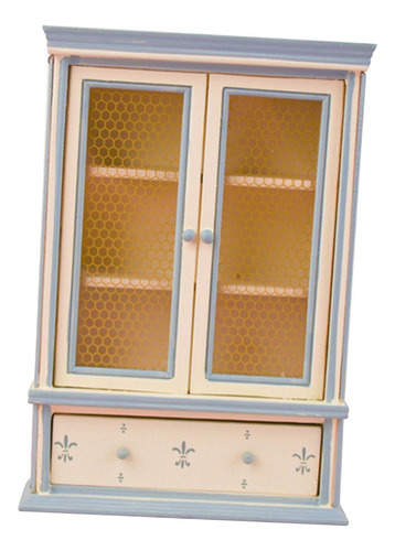 Gabinete De Miniaturas Para Casa De Muñecas, Muebles En