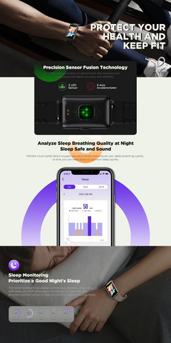 Imagem 4 de 9 de Relógio Smartwatch Zeblaze Meteor Á Prova D`água
