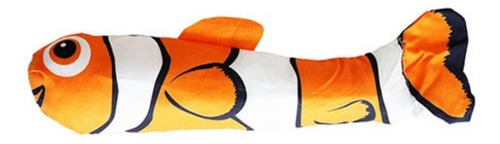 Juguete Pescado Gigante 20cm Peluche Para Gato