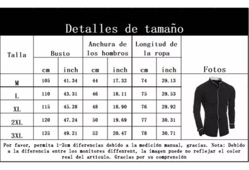 N Camisa De Manga Larga Ajustada La Moda Informal Para