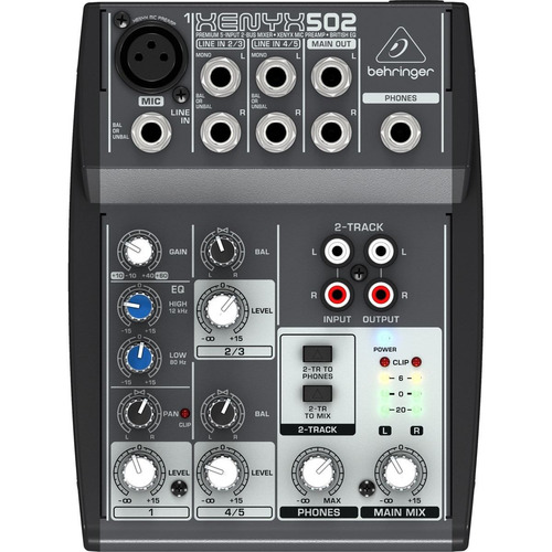 Mesa Behringer Xenyx 502 Mixer Xenyx502 Produto Original