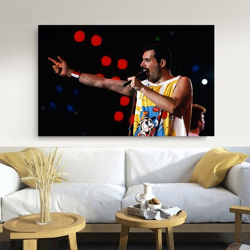 Cuadro Decorativo Moderno Queen Freddie Mercury Varios Mod.