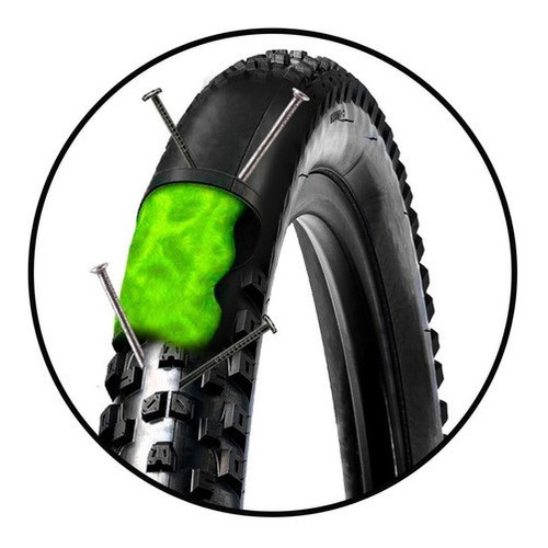 Imagen 2 de 2 de Tripa Interna Auto Sellante Bicicleta 700 R170 Presta Bks