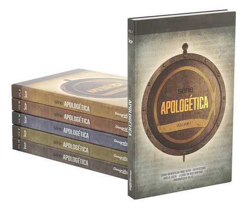 Série Apologética - 6 Volumes, de Icp. Geo-Gráfica e Editora Ltda, capa dura em português, 2017