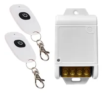 Comprar Receptor Inalámbrico 1 Rele 220v 80a 2 Controles 1ch Motor