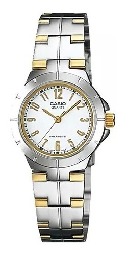 Reloj Casio Mujer Ltp-1242sg-7a Metal Combinado Casiocentro