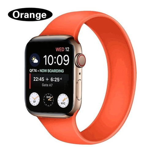 Malla Smart Watch Apple Silicona Elástica Todas Las Series