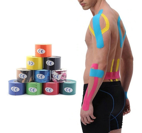 Kinesiotape Vendaje Neuromuscular Kinesiologicas 5cm X 5m