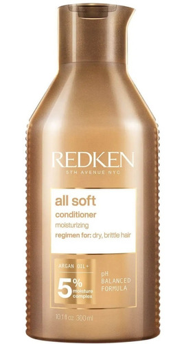 Acondicionador Con Aceite De Argán Redken All Soft 300ml