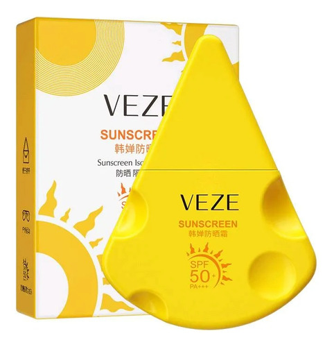 Kit Facial Protector Solar Queso Esponja Veze Ultramo