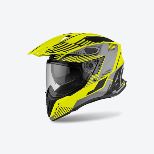 Capacete Airoh Commander Lime Ece 22 05 Urbano