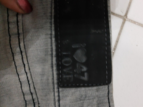 Short De Mujer 47 Street Jean Gris Talle 26