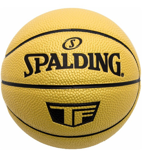 Mini Bola De Basquete Spalding Tf-gold