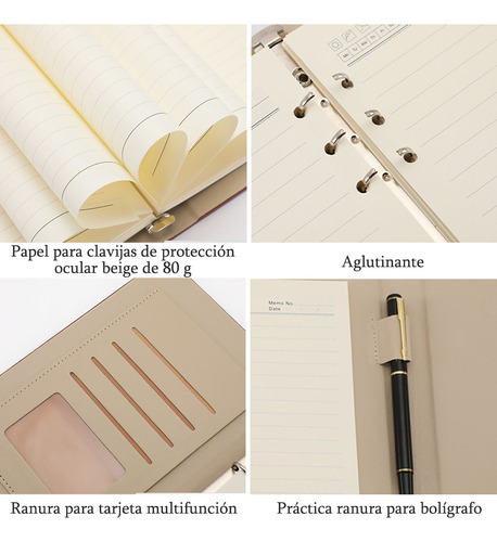 Bolsa De Carpeta Con Cremallera Carpeta Planner A5