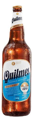 Cerveza Quilmes Clásica American Adjunct Lager envase retornable 1 L