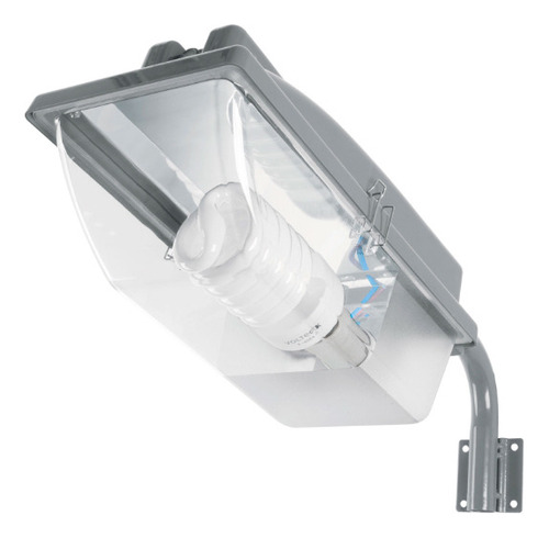 Luminario Suburbano De Abs 45w Sensor De Luz Con Lámpara