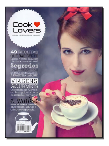 Revista N.01 - Cook Lovers - 49 Receitas, De Editora Cook Lovers. Editora Cook Lovers Em Português