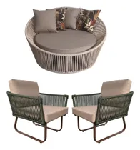 Comprar Sofas E Chaise Corda Nautica Moveis Externos Varanda