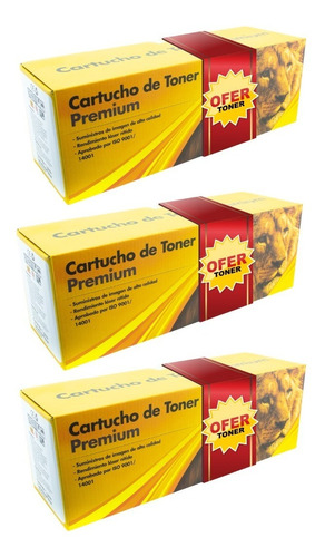 3 Pza Toner 30a Con Chip Compatible Con Canon Mf264dw