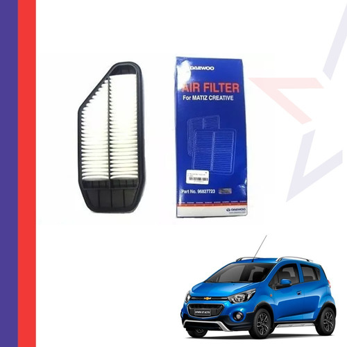 Filtro Aire Motor Chevrolet Spark Gt Original Antares