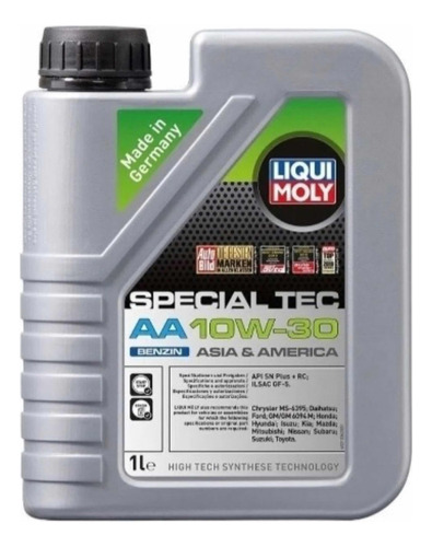 Aceite Sintético 10w-30 Liqui Moly Special Tec