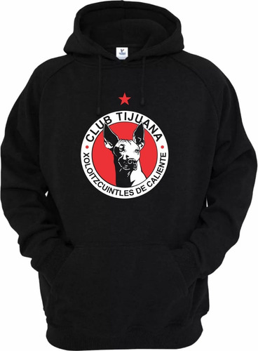 Sudadera Logo Xolos De Tijuana Liga Mx