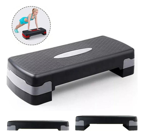 Step Academia Exercício Altura Ajustável Funcional Aeróbico