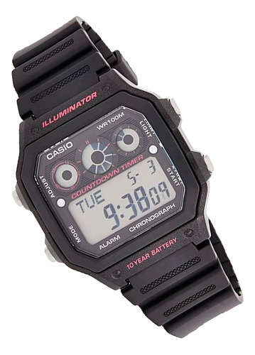 Reloj Casio Core Ae-1300wh 10 Años Batería 9 Temporizadores