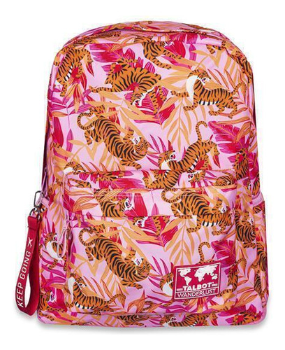 Mochila Espalada Talbot Wanderlust - Tiger Pink