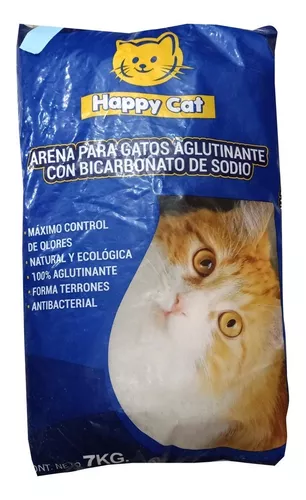 Arena Para Gato Happy Cat Con Neutralizador De Olor 7 Kg