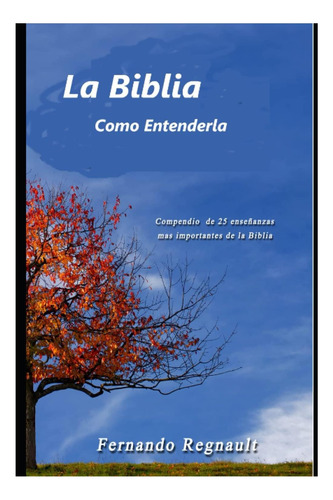 Libro: La Biblia, Como Entenderla: Comprendiendo La Palabra