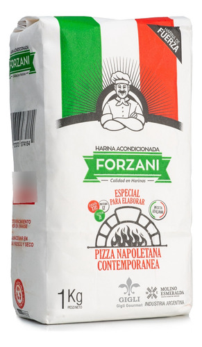 Forzani Harina De Fuerza | Pizza Napoletana Contemp. - 1kg