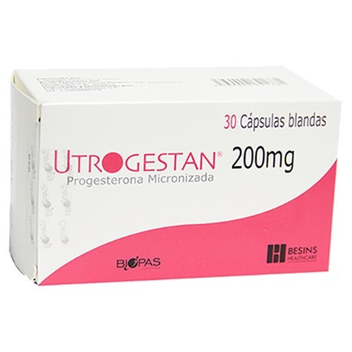 Utrogestan 200  Mg X  30cápsulas