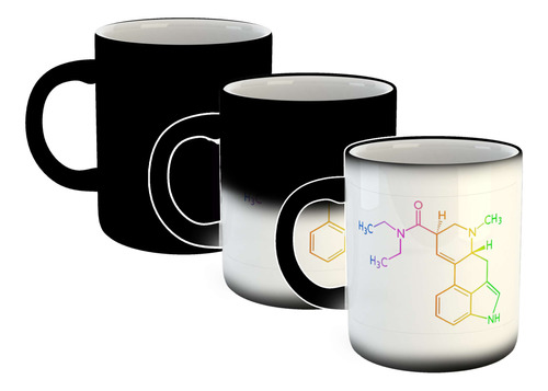 Taza Magica Quimica Formula Ciencia Cientifico Atomo P1