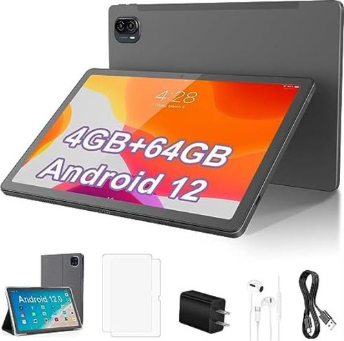 Tableta Fatarus K10, 10,4 Pulgadas, Android 12, 4gb Ram, 64g