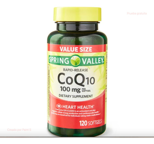 Antioxidante Coenzima Q10 X100 X - Unidad a $1042