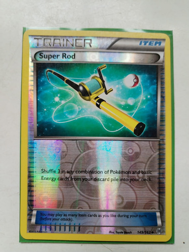 Super Rod - 149/162 - Uncommon Reverse Holo Pokemon Tcg (Usado)