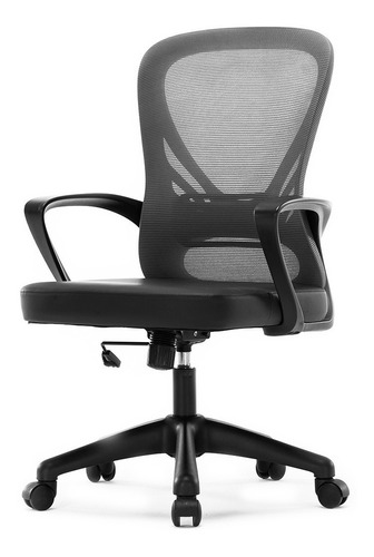 Silla Ejecutiva 4tune Home Office Malla Gris Gerencial 