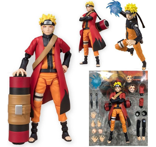 Figura De Acción Uzumaki Naruto Shippuden Articulaciones Móv