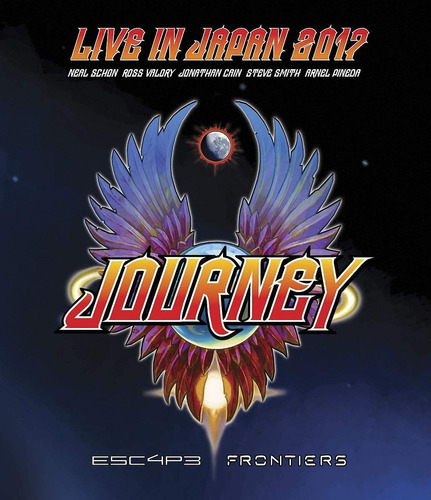 Blu-ray 2 Cd Journey Escape Frontiers Live In Japan Digipack