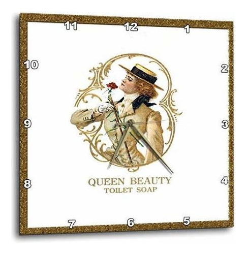 Dpp_153602_1 Reloj De Pared Para Baño Queen Beauty Con...