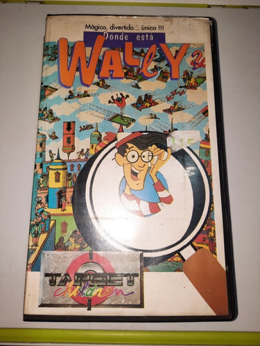 Donde Esta Wally? Vhs Original Target Children