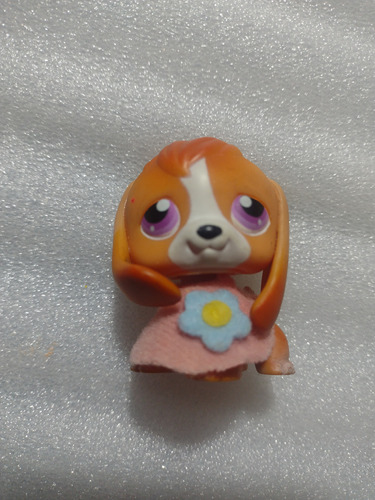 Juguete Littlest Pet Shop Perrito Beagle Naranja Hasbro 2007