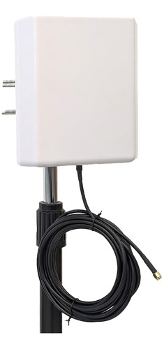 Antena De Panel 4g Para 4g Lte 3g Y Wifi 700-2600mhz 10dbi A