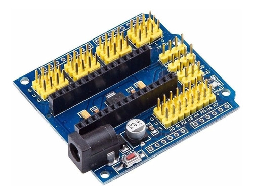 Placa De Expansão Shield Adaptador Base Arduino Nano V3.0