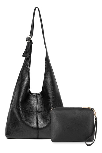 Bolso Negro Montana West Hobo Bags Para Mujer Bolso De Hombr