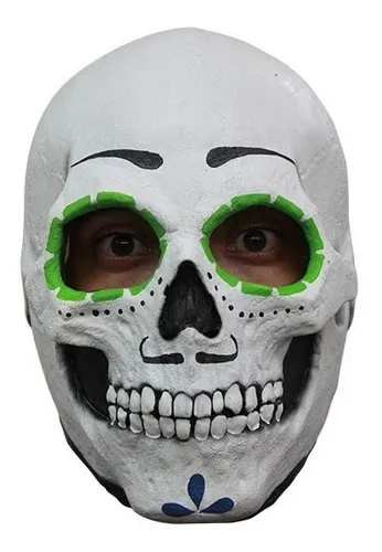 comprar Máscara De Látex Catrin Skull Día De Muertos Catrines
