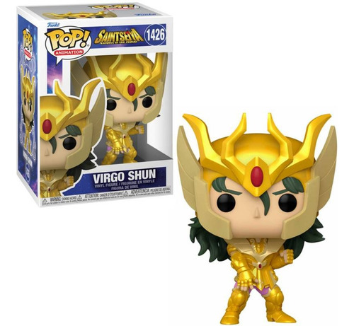 Funko Pop! Saint Seiya - Armadura Dorada Virgo Shun