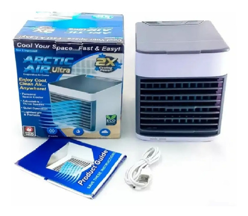 Imagen 9 de 9 de Ventilador Frio Mini Aire Acondicionado Portátil Usb